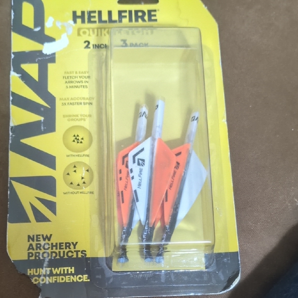 New Archery Products Hellfire Quickfletch Vanes